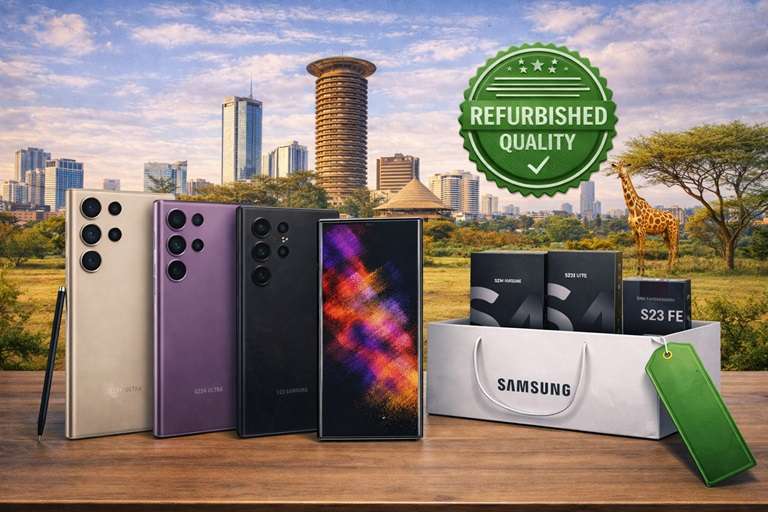 Latest Refurbished Samsung Phones in Kenya – S24 Ultra, S23 Ultra and More
