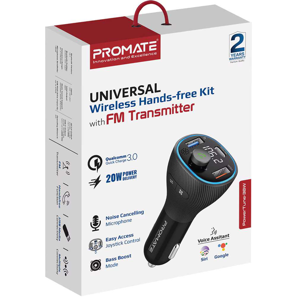Promate Powertune 38W - Linkphones Center