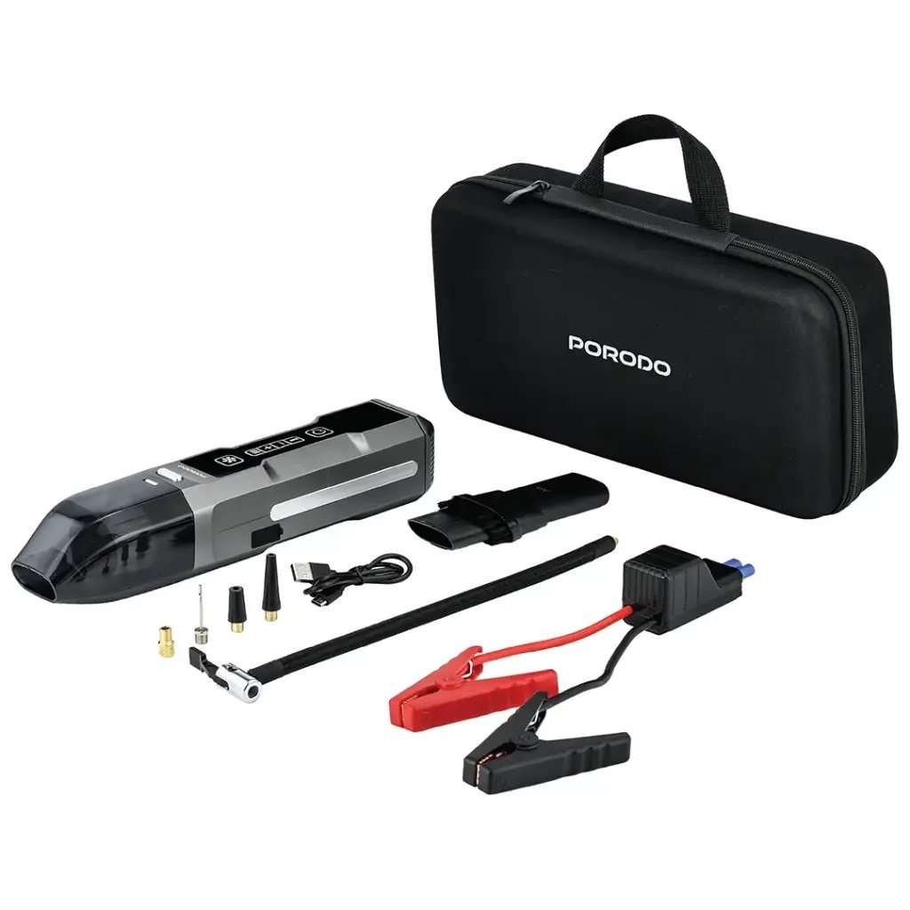 Porodo Ignatov 4-1 Jumpstarter + Vaccum with Tyre Inflator - Linkphones Center