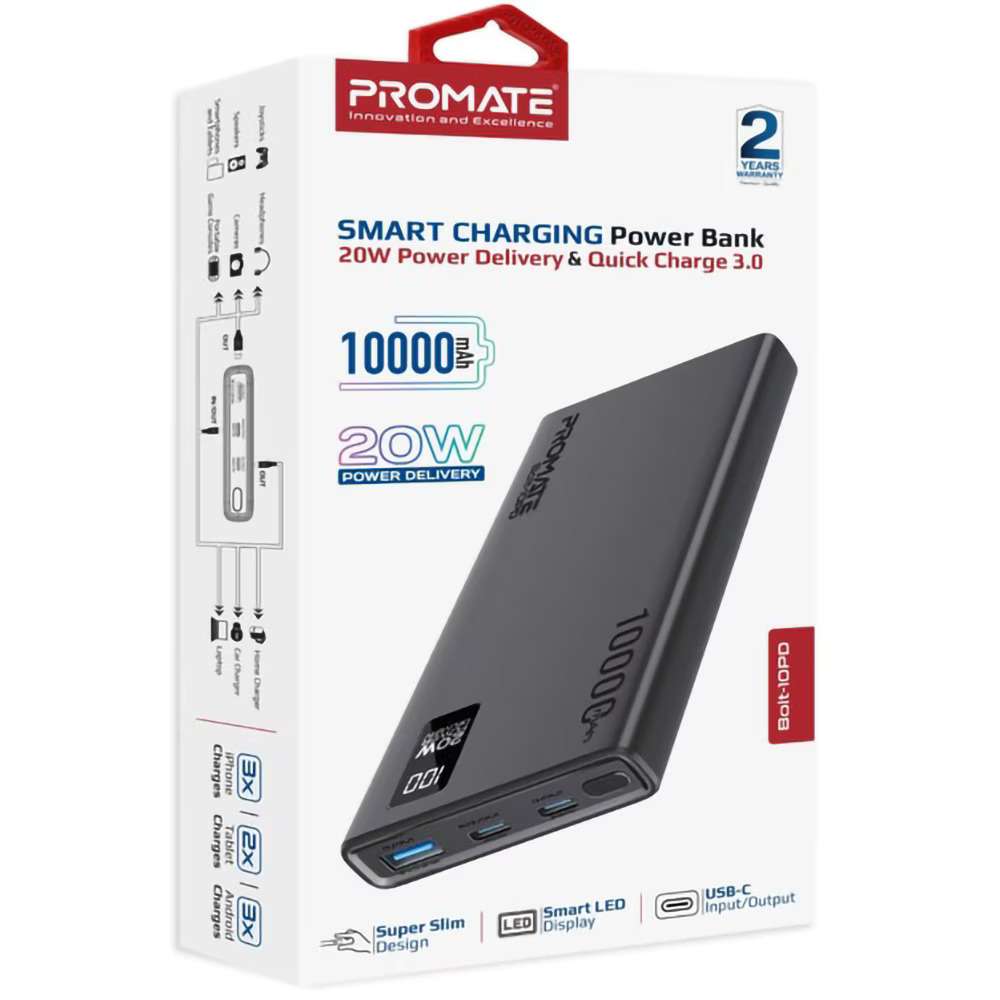 Promate Bolt-10PD - Linkphones Center